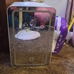 Mini Makeup Lightup Fridge- Barber Chair