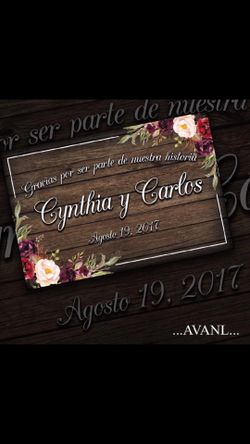 Wedding signs , banners, business cards