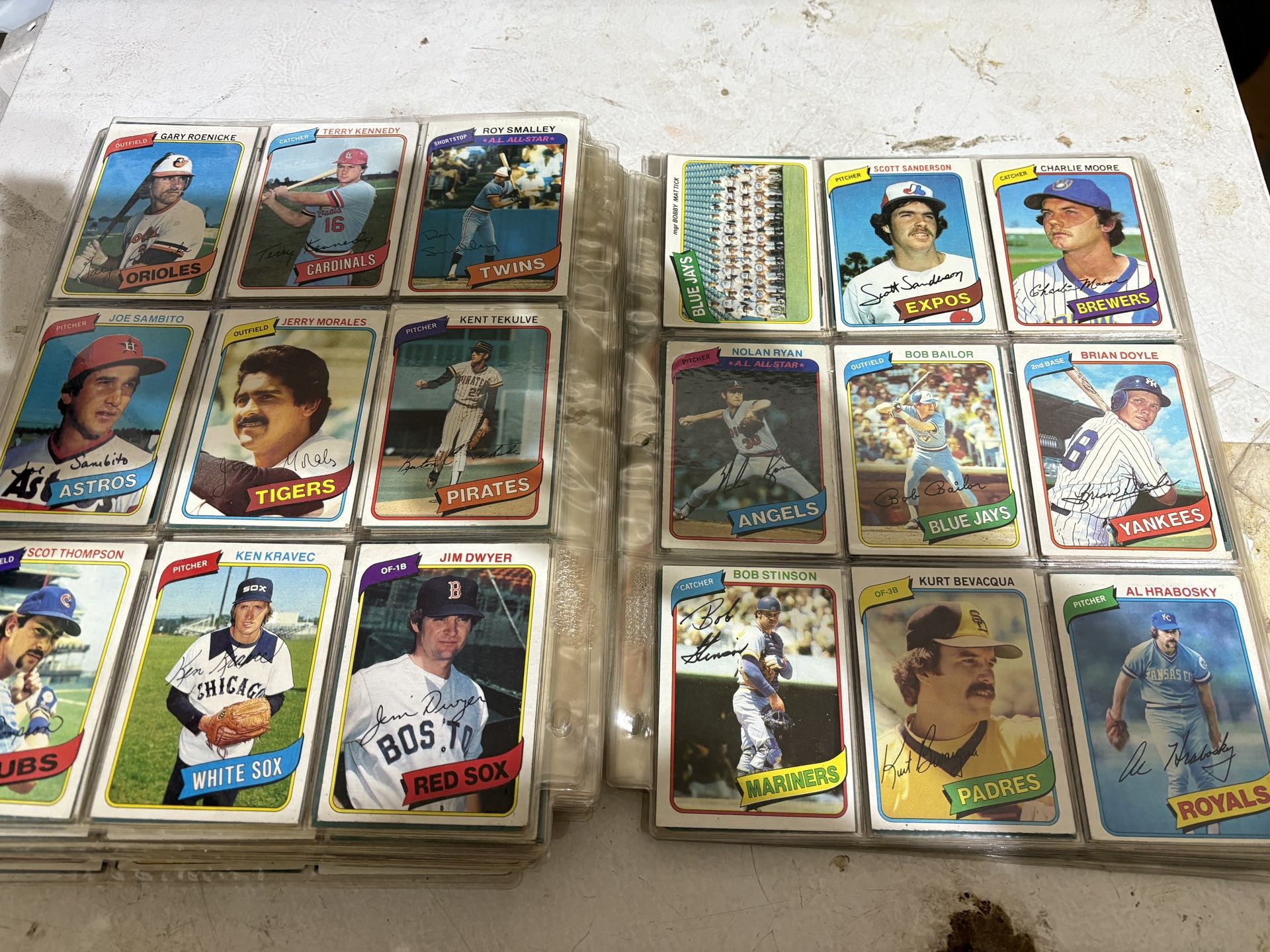 Baseball Card Sets 1980 Through 1990