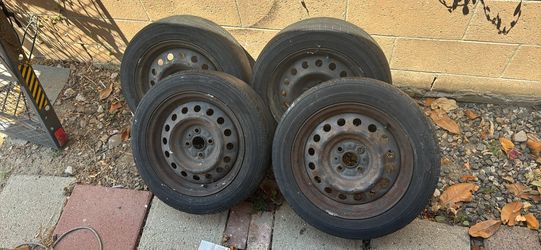 4x100 Steelies aspen tires 185/60/R15