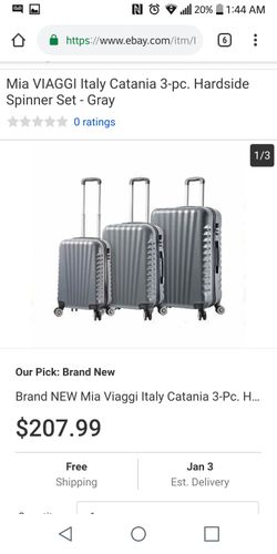 Viaggi mia itally suitcases set