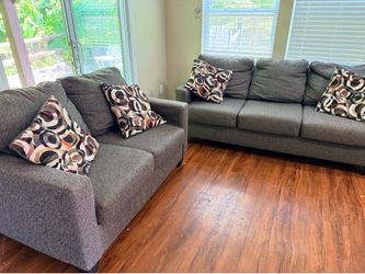 Sofa and love seat
