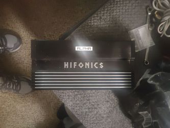 Hifonics Alpha 1500.1D monoblock subwoofer amp