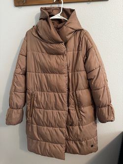 Lieblingsstuck Brand Rose Beige Oversized Women’s Hooded Puffer Coat Size  38 / Medium
