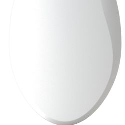 Brondell L60-RW LumaWarm Heated Toilet Seat with Night Light, 3 Temperature Settings, Gentle Close Lid, Easy Installation, Built-In Controls, Round, W