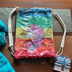 New Unicorn Canvas Backpack