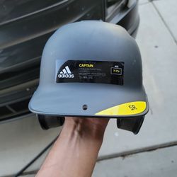Adidas Captain Sr Senior  Adult Batting Helmet 7” ~ 7 5/8” Matte Black