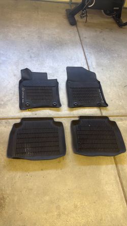 OEM Lexus ES all weather floor mats