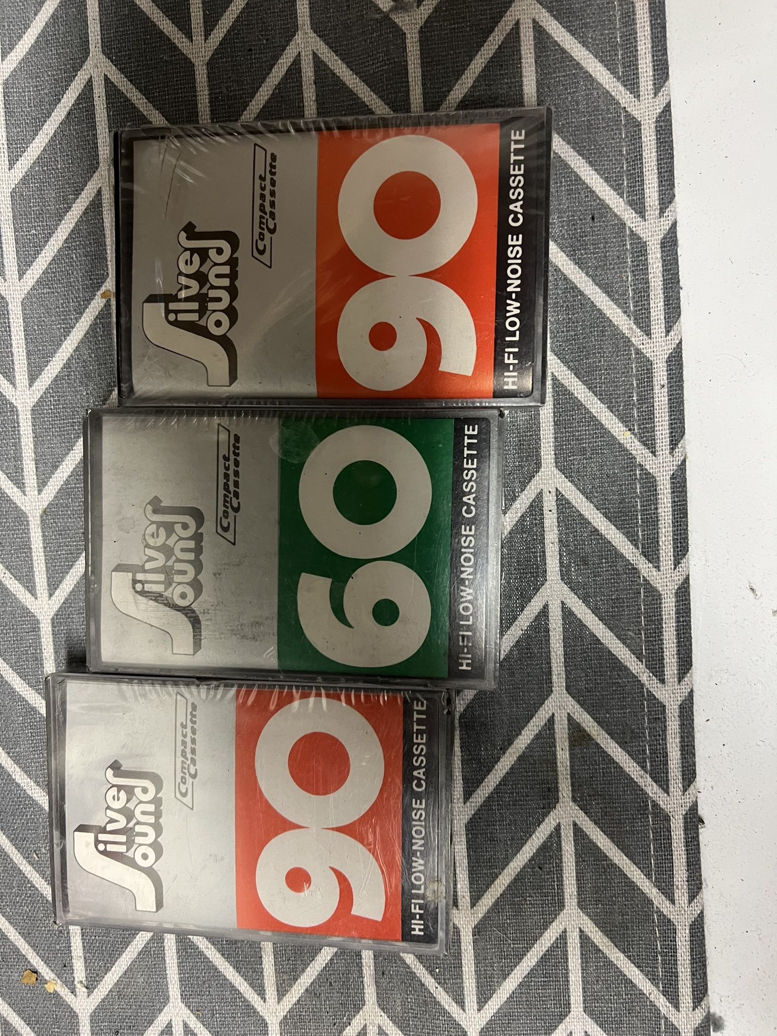 Blank Cassette Tapes (3)