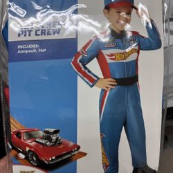 Toddler race car driver costume