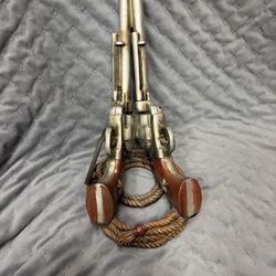 Six Shooter Western Decor Wine Bottle Holder