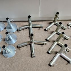 Canopy / Tent - Connectors / Fittings to construct frames 14 PIECES