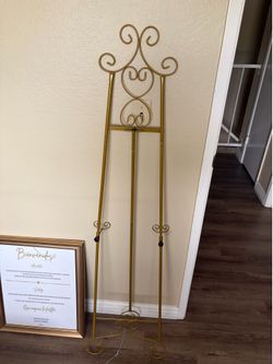 Golden stand