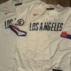 New Men’s Size Medium & XL Nike LA Dodgers City Connect Jersey