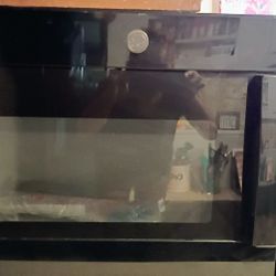 Black GE Over The Range Microwave