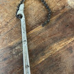 Vtg Craftsman 55713 USA 12” Chain Wrench 4” Capacity