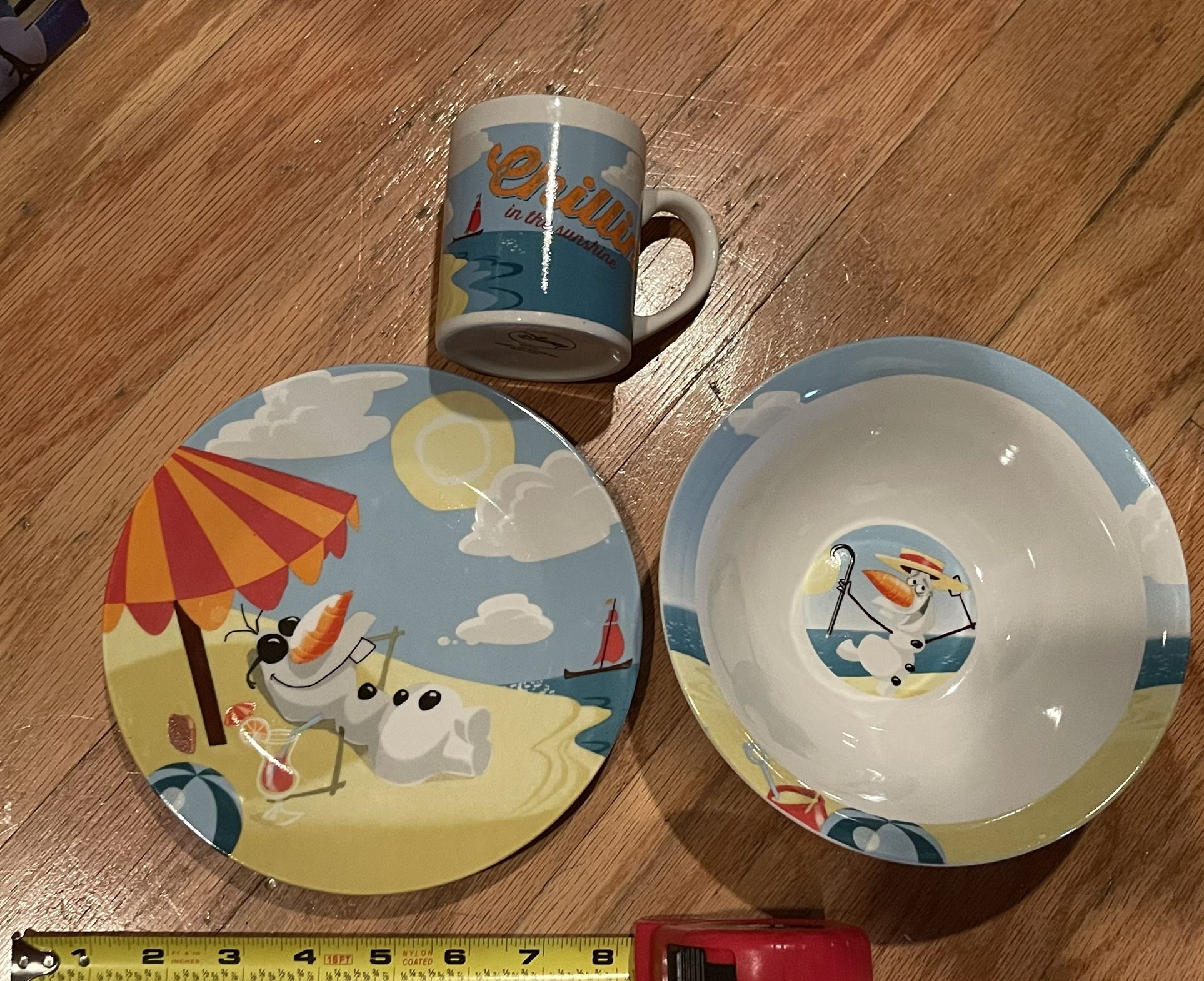 Ceramic Plate ,bowl And Cup Set