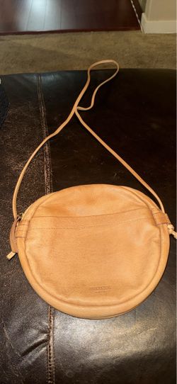 Margot New York Round Leather Crossbody Bag