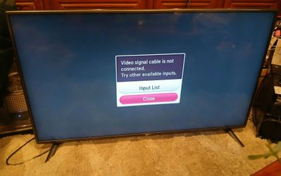 LG Flat Screen LED TV 50inch