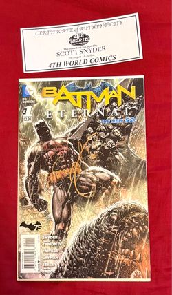 Signed Batman eternal #1