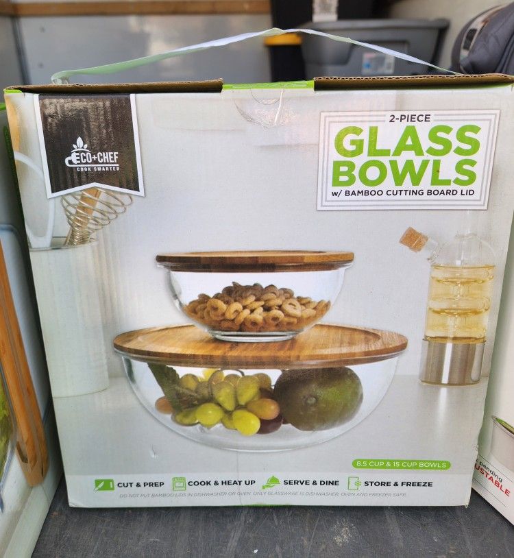 Glass Bowls New In Box