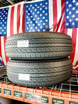 2 Used Matching Tires LT245/75R16 TOYO OPEN COUNTRY H/T ALL SEASON 245 75 16