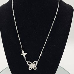 Butterfly Pendant Set