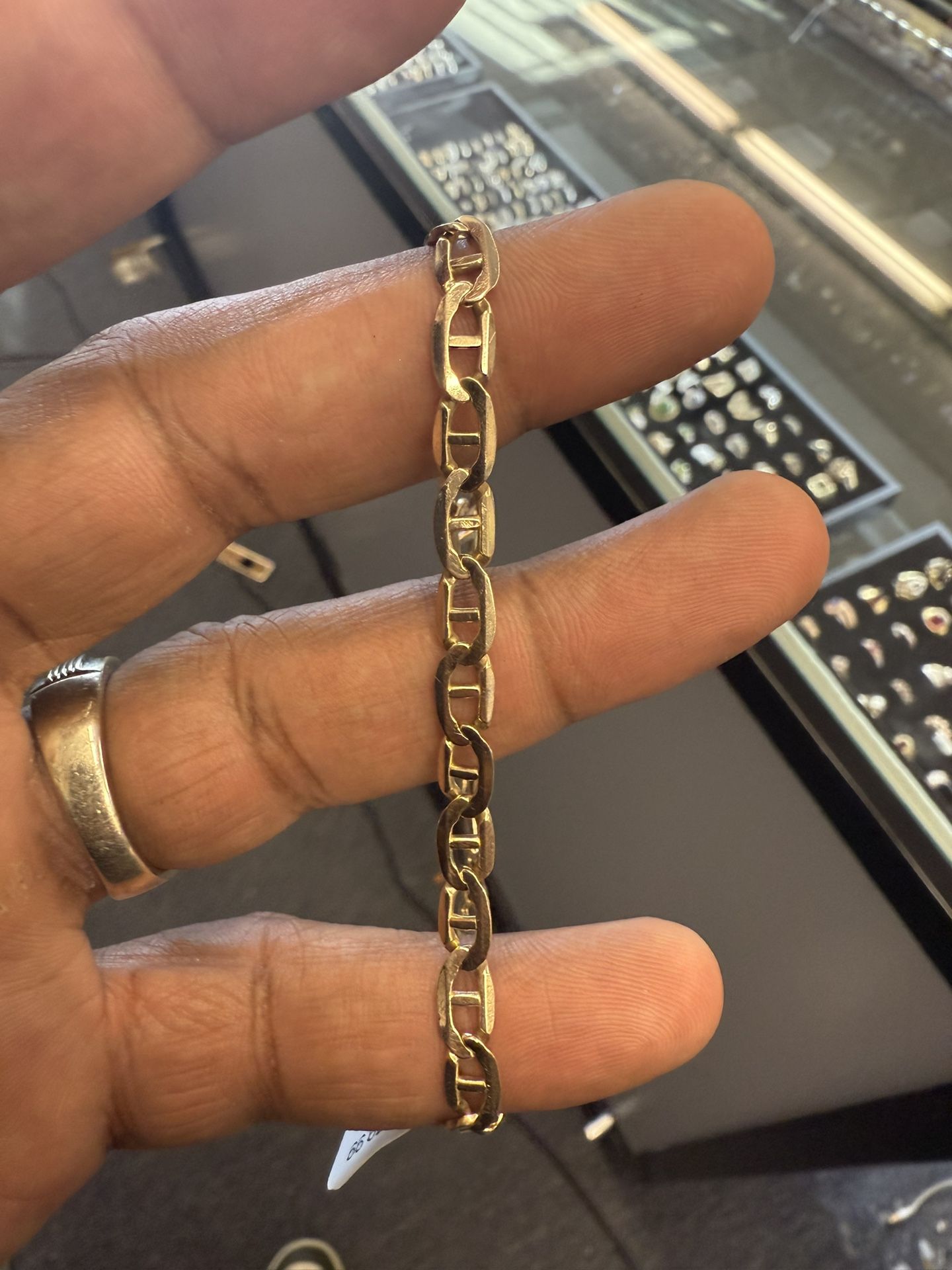 10KT Gold Gucci Link Bracelet 39841-1