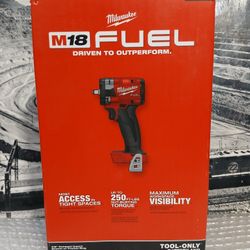 NEW MILWAUKEE M18 FUEL 3/8 IMPACT WRENCH 
