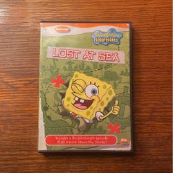 Nickelodeon Spongebob Squarepants Lost At Sea DVD, 2003