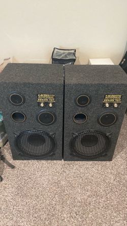 Acoustic Response Series 707 Floor Speakers Pair