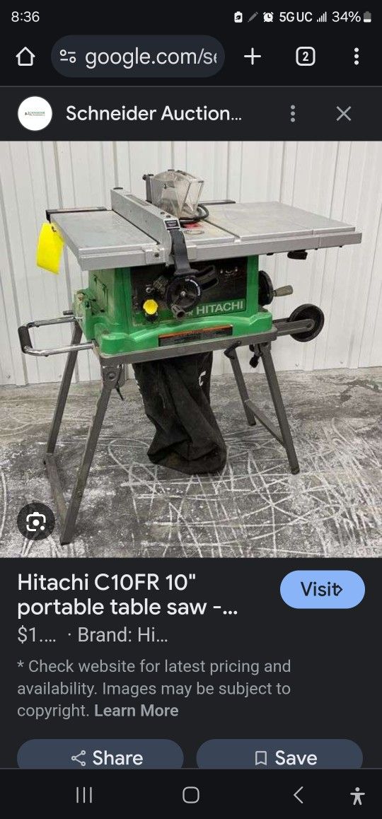 Very Nice Table Saw
