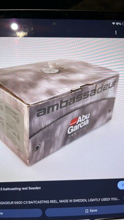 Vintage Abu Garcia Ambassadeur 5500-C3 Baitcasting Reel