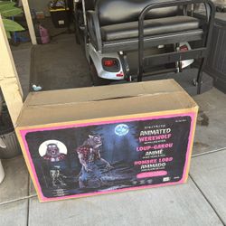 Animated Werewolf With Lcd Eyes Halloween Decoration