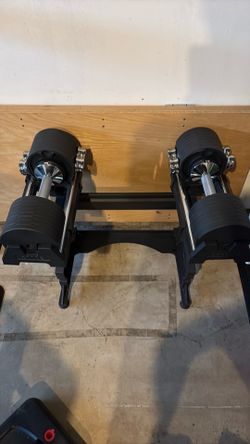 10-80lb Adjustable dumbbell - barely used