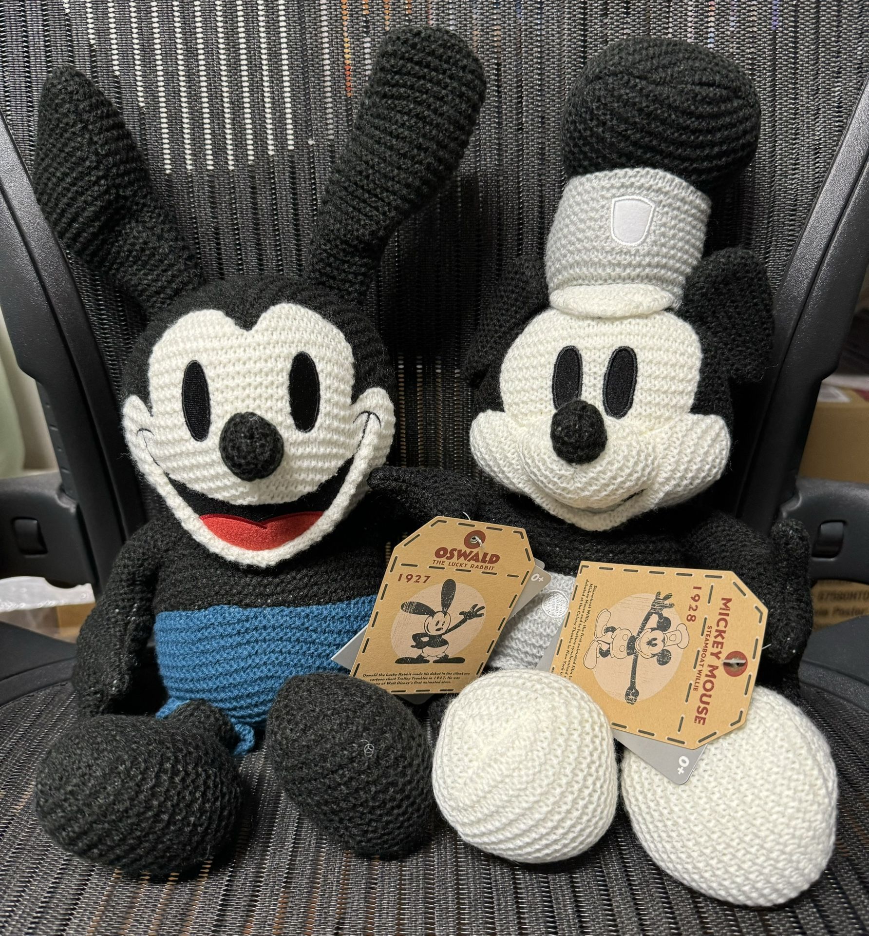 Steamboat Willie Oswald Yarn Disney Plush