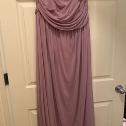 Plus Size Purple Formal Dress