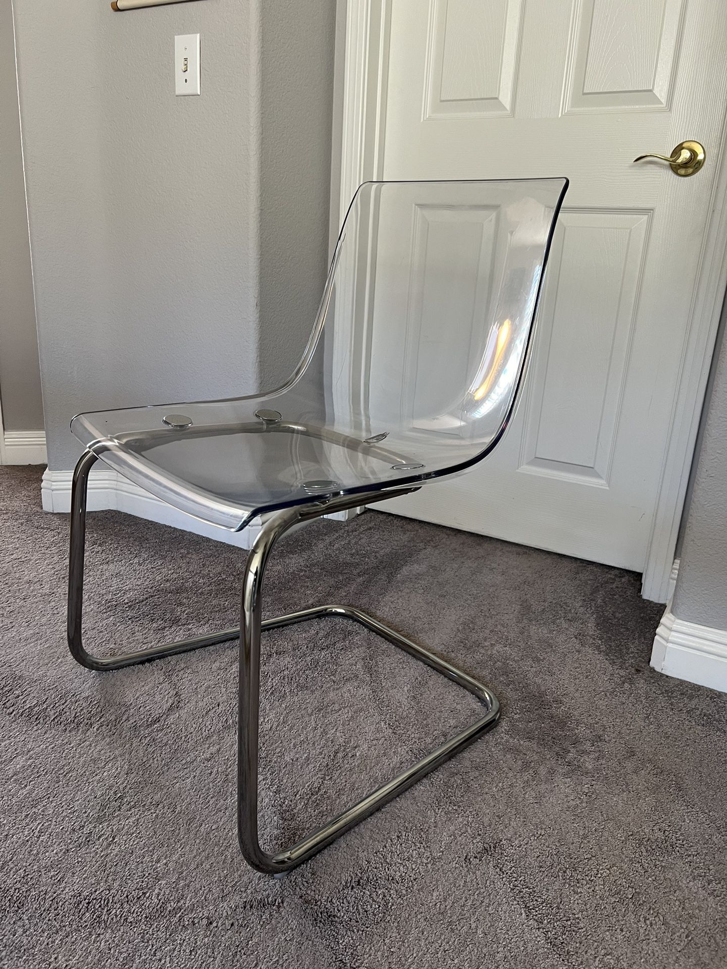 IKEA Clear Acrylic Chair