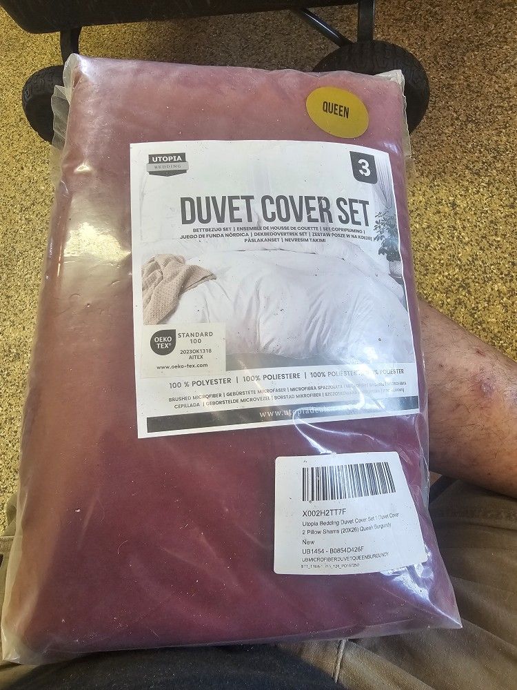 Duvet Queen Sheet Set