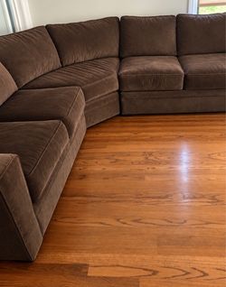 Chocolate Brown Sofa