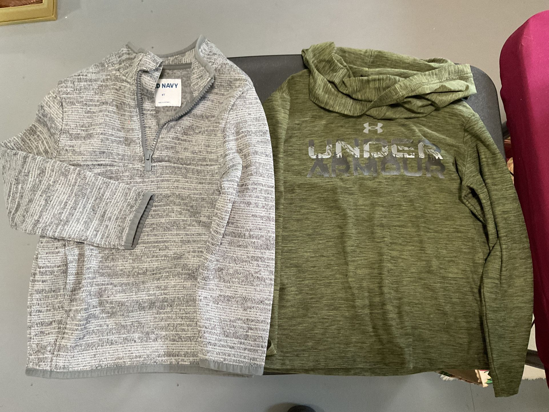 Boys 5T Bundle. Hoodies, Sweater Pullovers Sweat Pants & Long Sleeve Tshirt Types