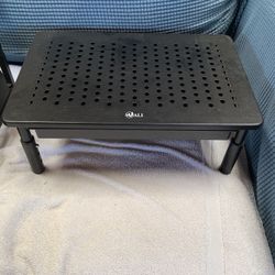 Adjustable office monitor stand
