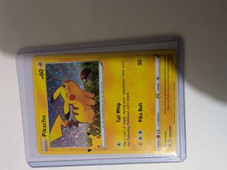 Swsh 039 Pikachu promo 25th anniversary card NM