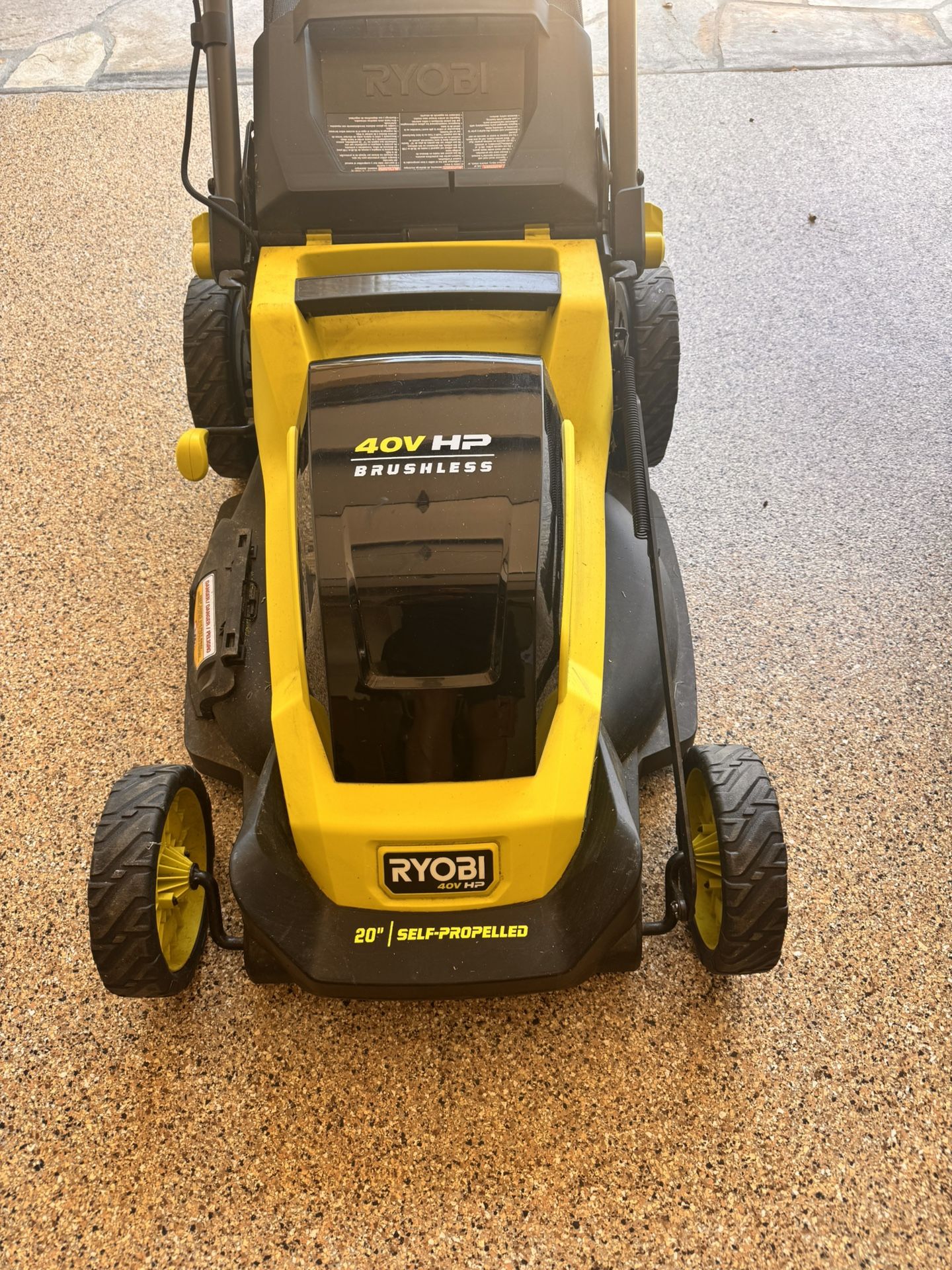 RYOBI MOWER and BLOWER