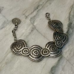 Hand Made Turkish Silver Plated Bracelet