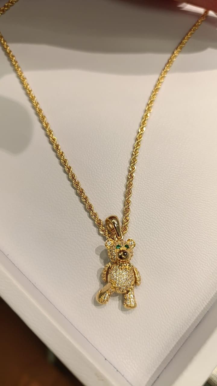 18k Gold Chain Necklace 
