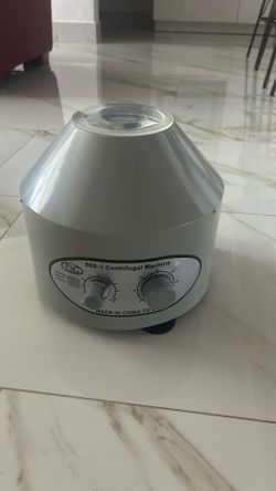Centrifugal Machine- Plasma