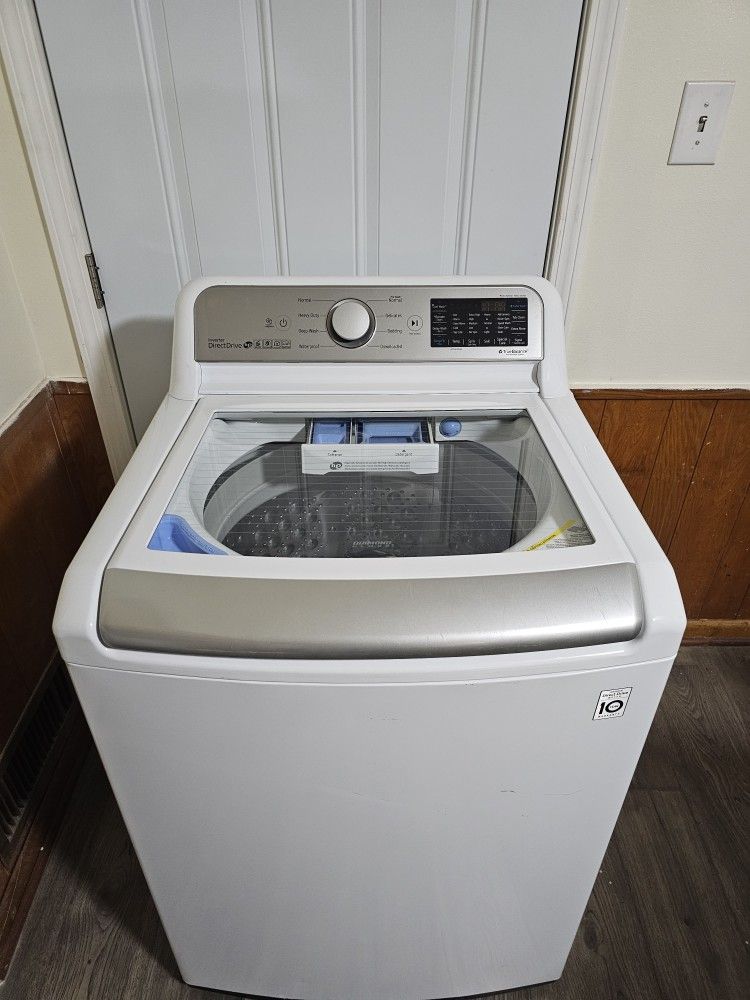 SET WASHER AND DRYER LG XL CAPACITY 5.2 CU GOOD CONDITION BOTH ELECTRIC LARGE CAPACITY HEAVY DUTY DELIVERY AVAILABLE