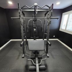 Smith Machine 2001 | Multi-Use Adj Bench | Gym Equipment | Fitness | Squat Rack | Excercise |🔴WEIGHTS AND BARBELL SOLD SEPARATELY 🔴 FREE DELIVERY 🚚