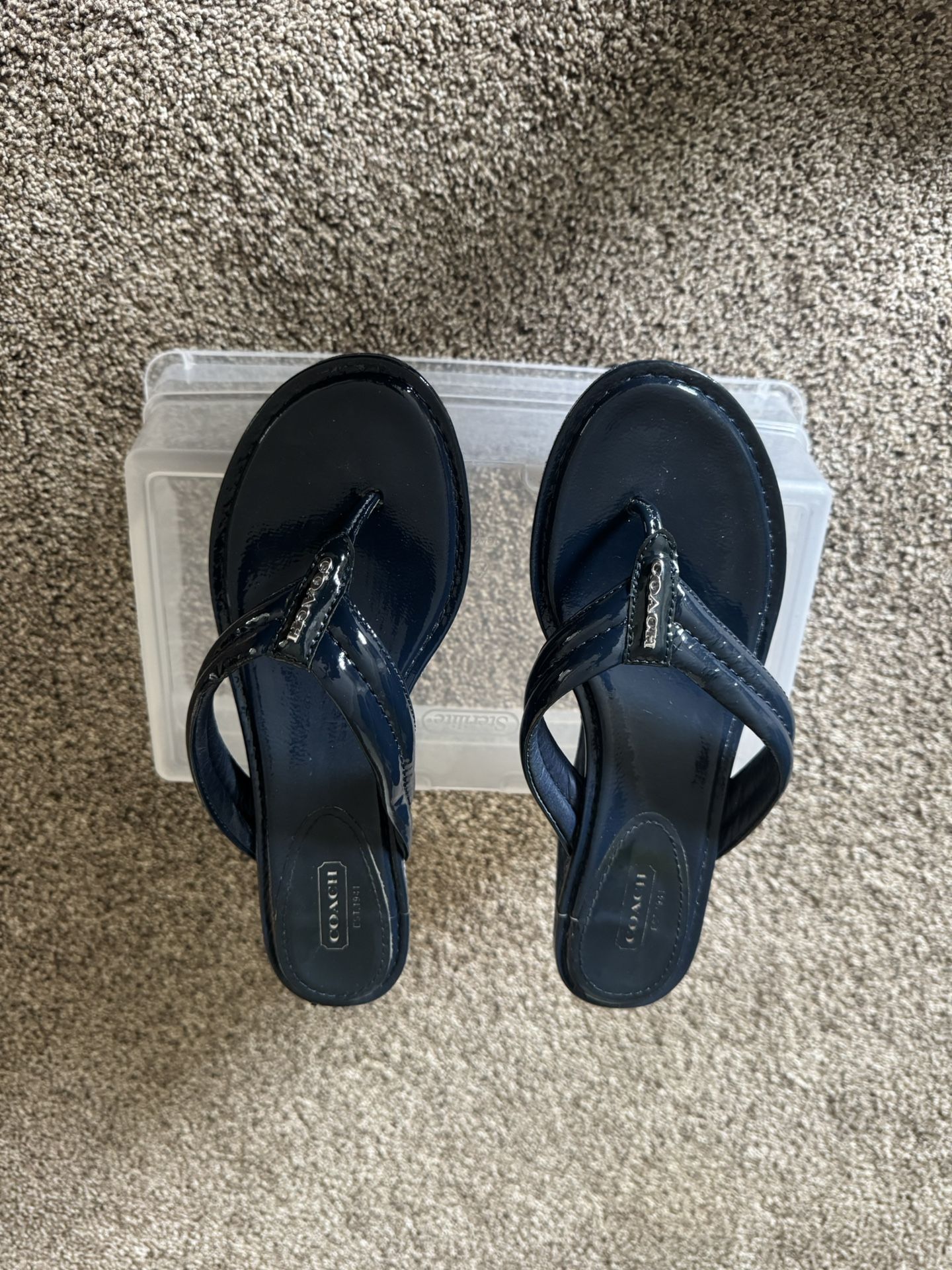 Coach Wedge Thong Sandal